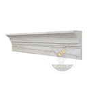 Stone cornice in White Marble - Image 6