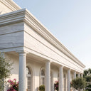 exterior cornice moulding in White Marble - Image 4