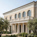 Cornice molding in White Marble - Image 2