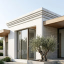 Exterior cornice in White Marble - Image 3
