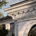 Stone cornice in White Marble - Image 2