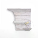 exterior cornice moulding in White Marble - Image 3