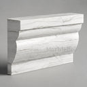 Cornice for window in White Marble - Image 1