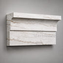 Exterior Cornicing molding in White Marble - Image 1