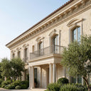 Exterior Cornicing molding in Limestone - Image 2