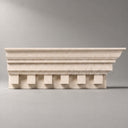 Exterior cornice in Limestone - Image 1