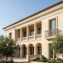 Exterior cornice in Massangis Clair Limestone - Image 2
