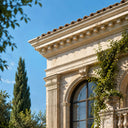 Exterior Cornicing molding in Crema Marfil Premium Marble - Image 2