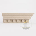 exterior cornice moulding in Crema Marfil Premium Marble - Image 3