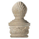 Travertine finials