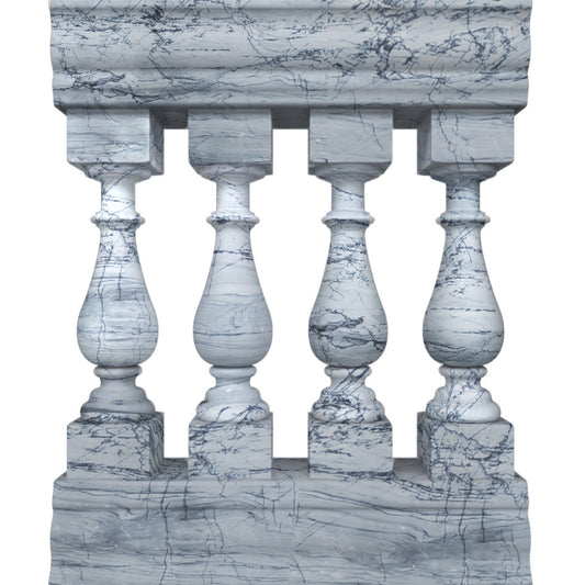 Gray Stone Balustrade