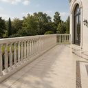 stone railing in Crema Marfil Premium - Image 4