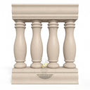 marble railing in Crema Marfil Premium - Image 1
