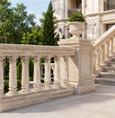 stone railing in Beige travertine - Image 3