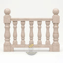 stone railing in Beige travertine - Image 1