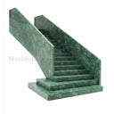 Marble stairs in Dark Green Marble - Image 1