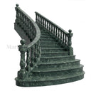 Marble stairs in Dark Green Marble - Image 1