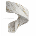 Curved Marble stairs in Calacatta Gold - Image 1