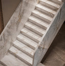 Marble stairs in Calacatta Gold - Image 4