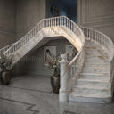 Marble stairs in Calacatta Gold - Image 3