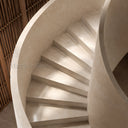 Marble stairs in Massangis Clair Limestone - Image 3