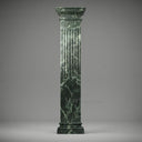Marble columns in Verde Alpi - Image 1