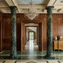 Column Marble in Verde Alpi - Image 2