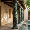 Stone columns front porch in Verde Alpi - Image 2