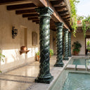 Stone Porch Columns in Verde Alpi - Image 3