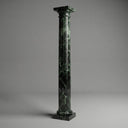 Marble columns in Verde Alpi - Image 1