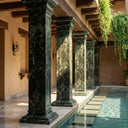 Marble Pillar in Verde Alpi - Image 2