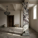 Marble columns in Calacatta Crema Viola - Image 3