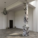 Stone pillars in Calacatta Crema Viola - Image 3