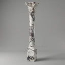 Marble Pillar in Calacatta Crema Viola - Image 1