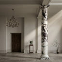Marble columns in Calacatta Crema Viola - Image 3