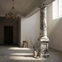 Stone columns in Calacatta Crema Viola - Image 3
