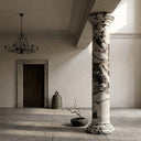 Stone pillars in Calacatta Crema Viola - Image 3