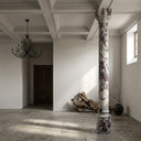 Stone columns in Calacatta Crema Viola - Image 3