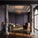 Pillars stone in Calacatta Crema Viola - Image 2