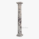 Pillars stone in Calacatta Crema Viola - Image 4