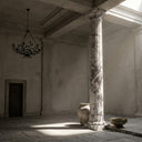 Pillars stone in Calacatta Crema Viola - Image 3