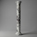 Marble Pillar in Calacatta Crema Viola - Image 1