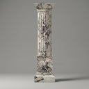 Stone pillars in Calacatta Crema Viola - Image 1