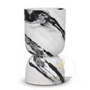 pedestal lavatory sink in Italian Panda Marble - Image 6