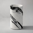 bathroom freestanding sink in Italian Panda Marble - Image 1