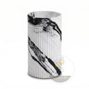 bathroom freestanding sink in Italian Panda Marble - Image 5