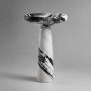 pedestal lavatory sink in Italian Panda Marble - Image 1