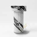 pedestal bathroom sinks in Italian Panda Marble - Image 6