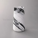 pedestal bathroom sinks in Italian Panda Marble - Image 1