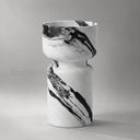 bathroom freestanding sink in Italian Panda Marble - Image 1